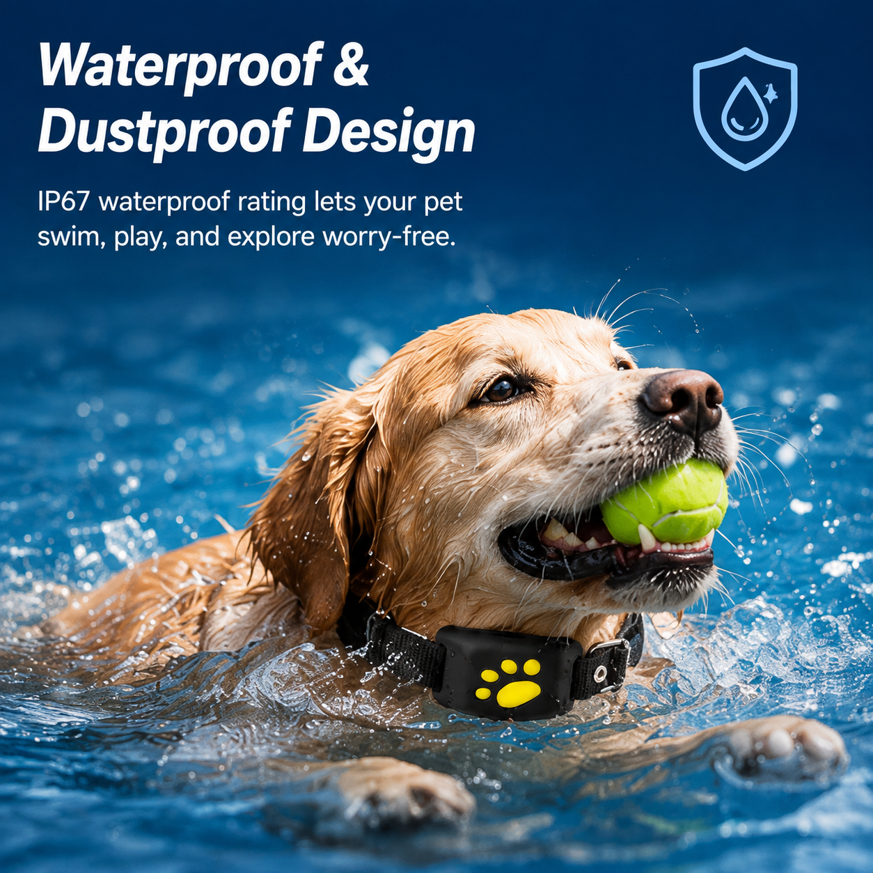 Smart GPS Tracking for Dogs & Cats — Anytime, Anywhere.
