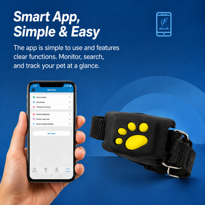 Smart GPS Tracking for Dogs & Cats — Anytime, Anywhere.