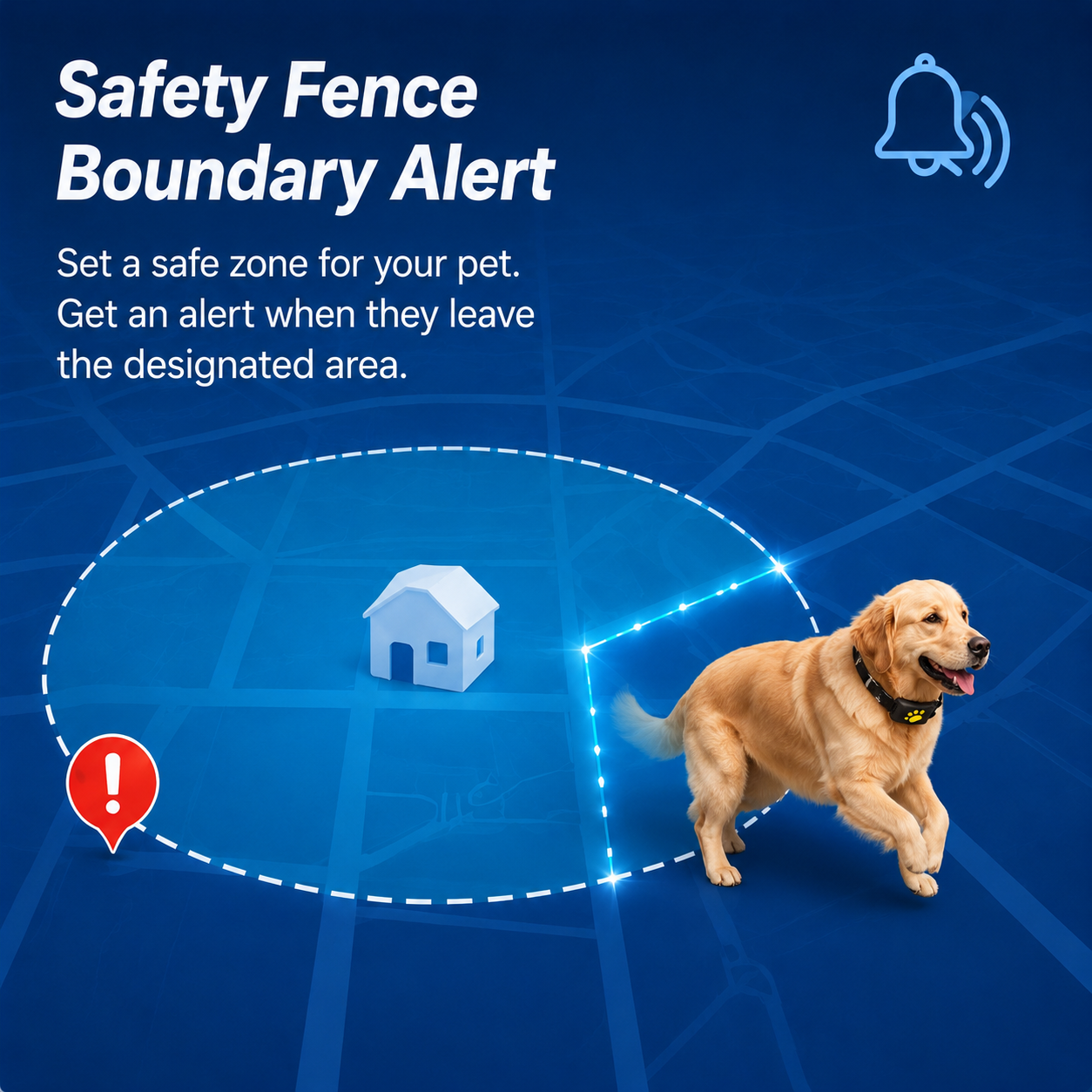 Smart GPS Tracking for Dogs & Cats — Anytime, Anywhere.