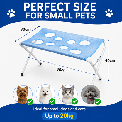 ComfortHold Pro™ — Foldable Pet Grooming & Bathing Stand