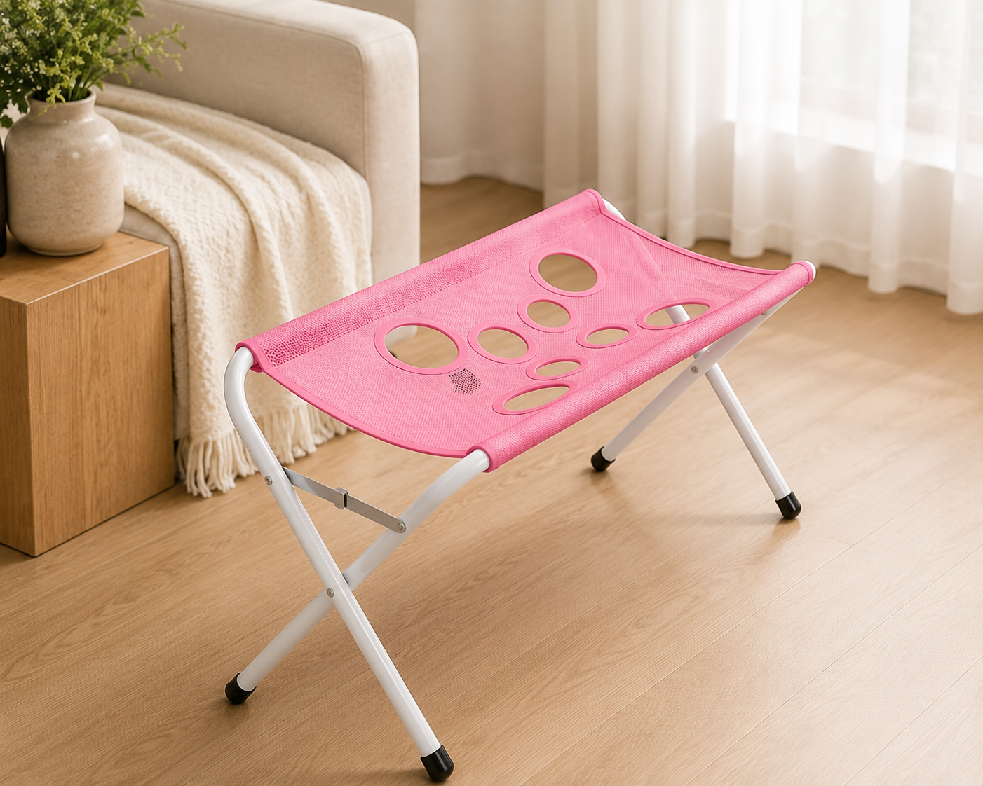 ComfortHold Pro™ — Foldable Pet Grooming & Bathing Stand
